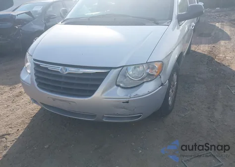 2007 Chrysler Town & Country Lx из США, поврежденный, VIN 2A4GP44R97R343538